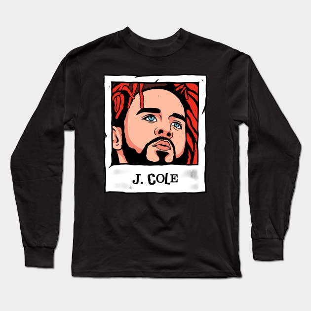 J Cole Long Sleeve T-Shirt by S.Y.A